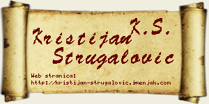 Kristijan Strugalović vizit kartica